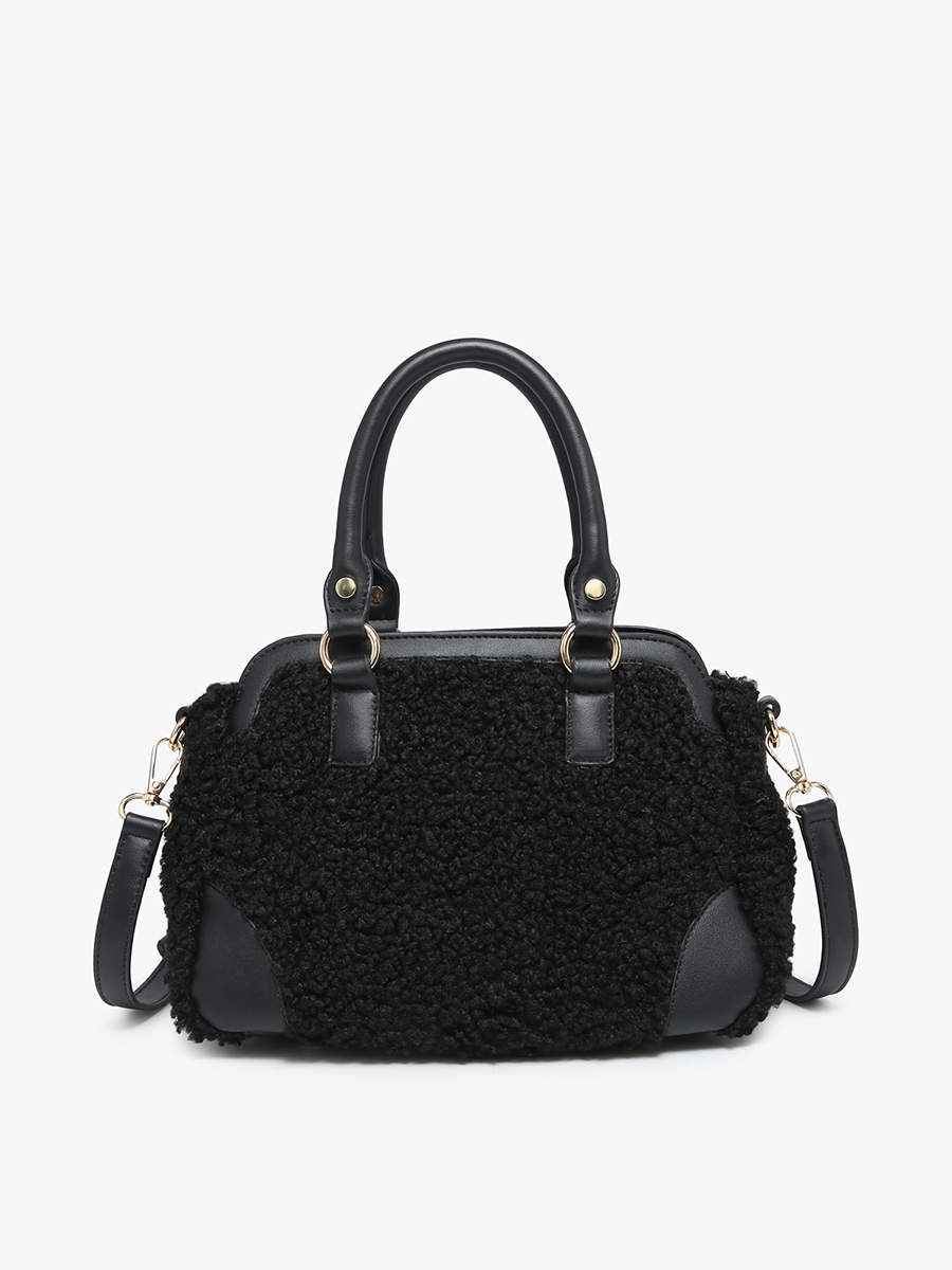 Mckay Sherpa Satchel w/ Dual Handles Jen & Co