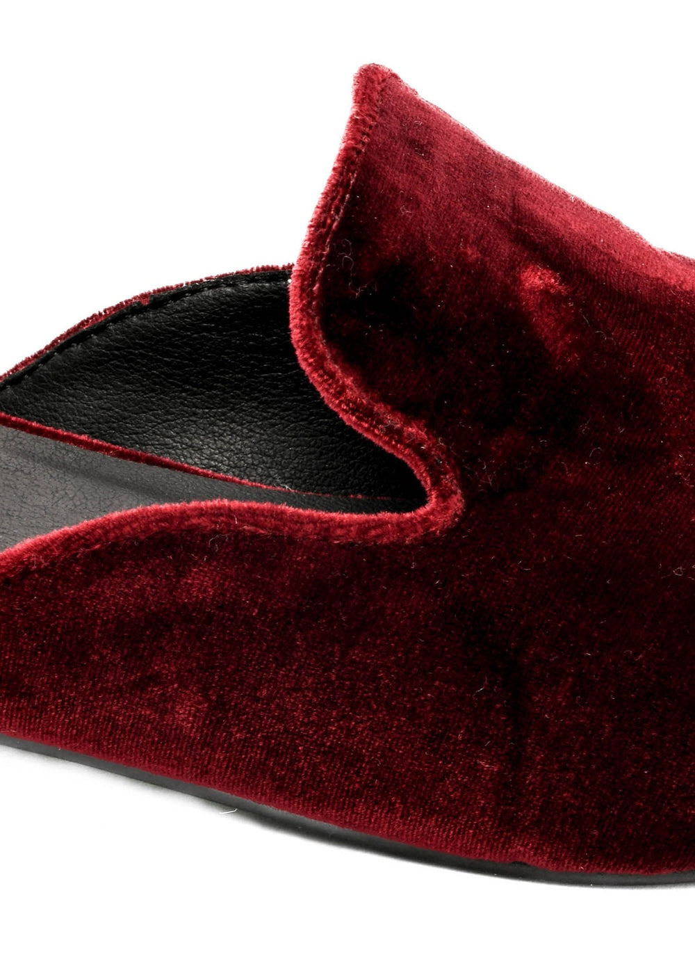 Spotlight Velvet Mules