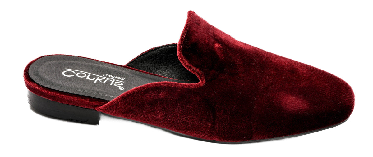 Spotlight Velvet Mules