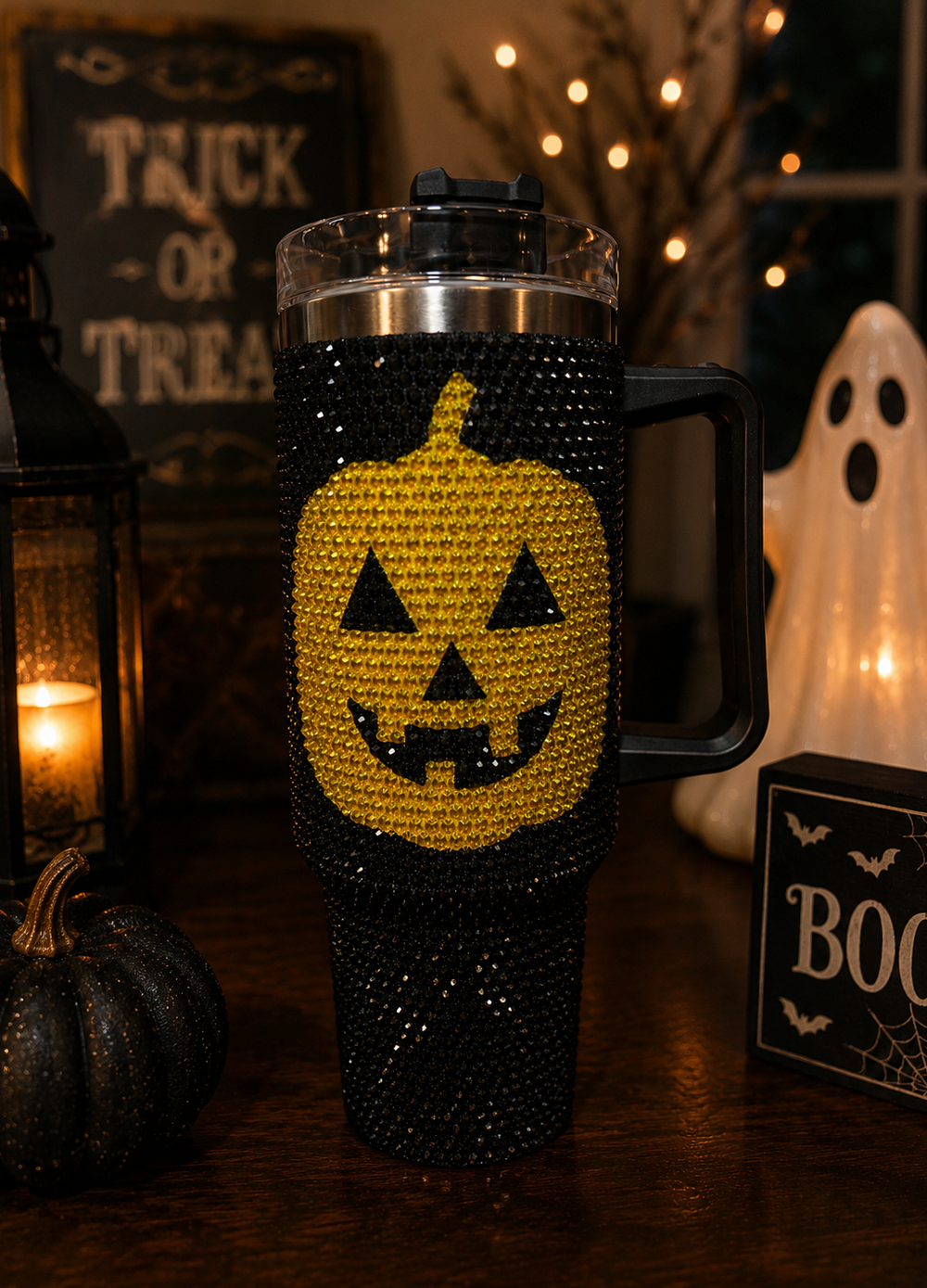 Pumpkin Grin Tumbler