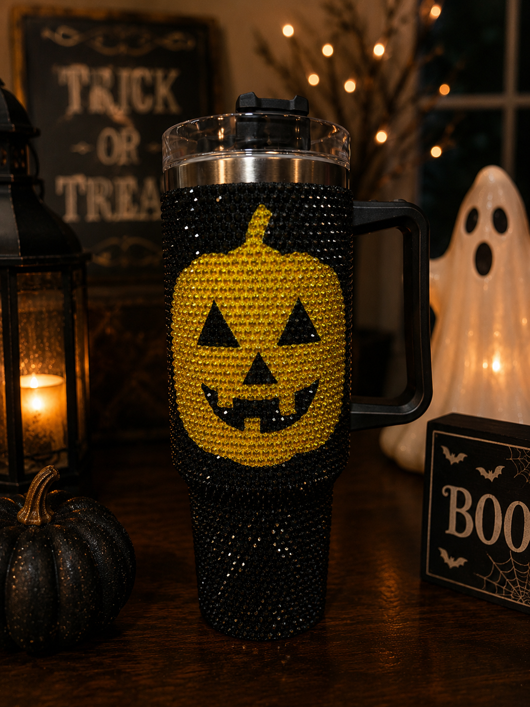 Pumpkin Grin Tumbler