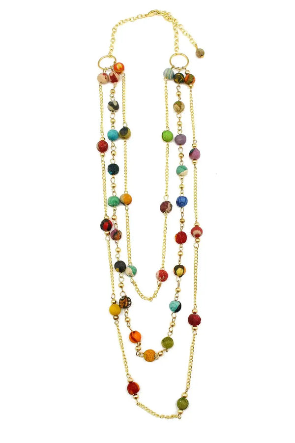 One Of A Kind Beaded Layers Necklace
