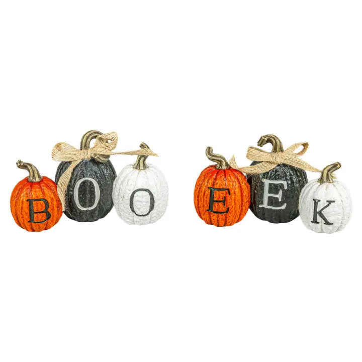 Pumpkin Trio Tabletop Decor - Multiple Designs
