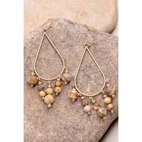 Sweet Disposition Earrings - Brown