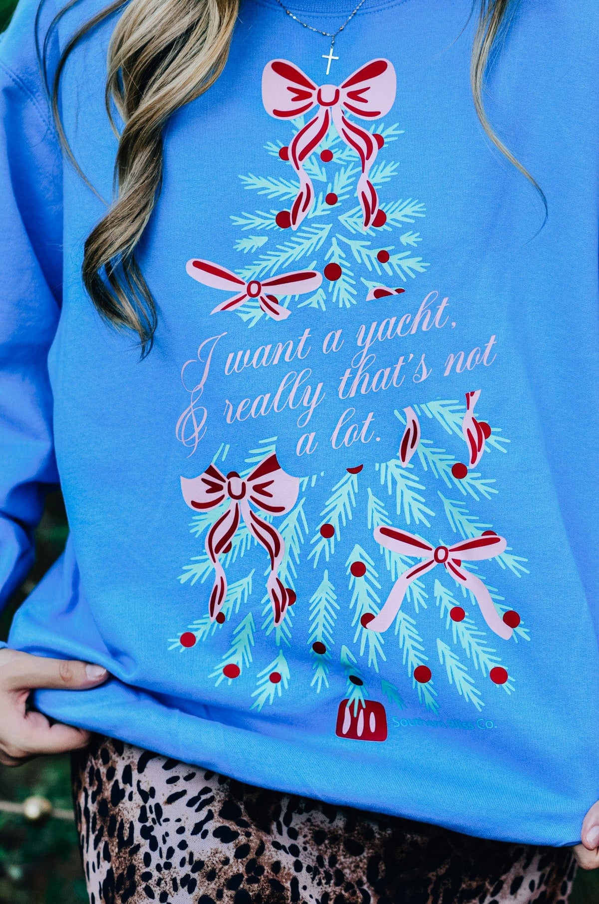 PREORDER- I Want A Yacht Sweatshirt