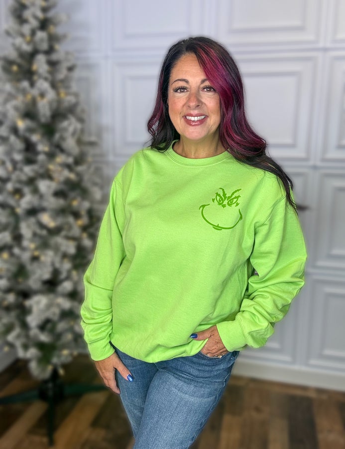 You’re A Mean One Crewneck - 2 Colors