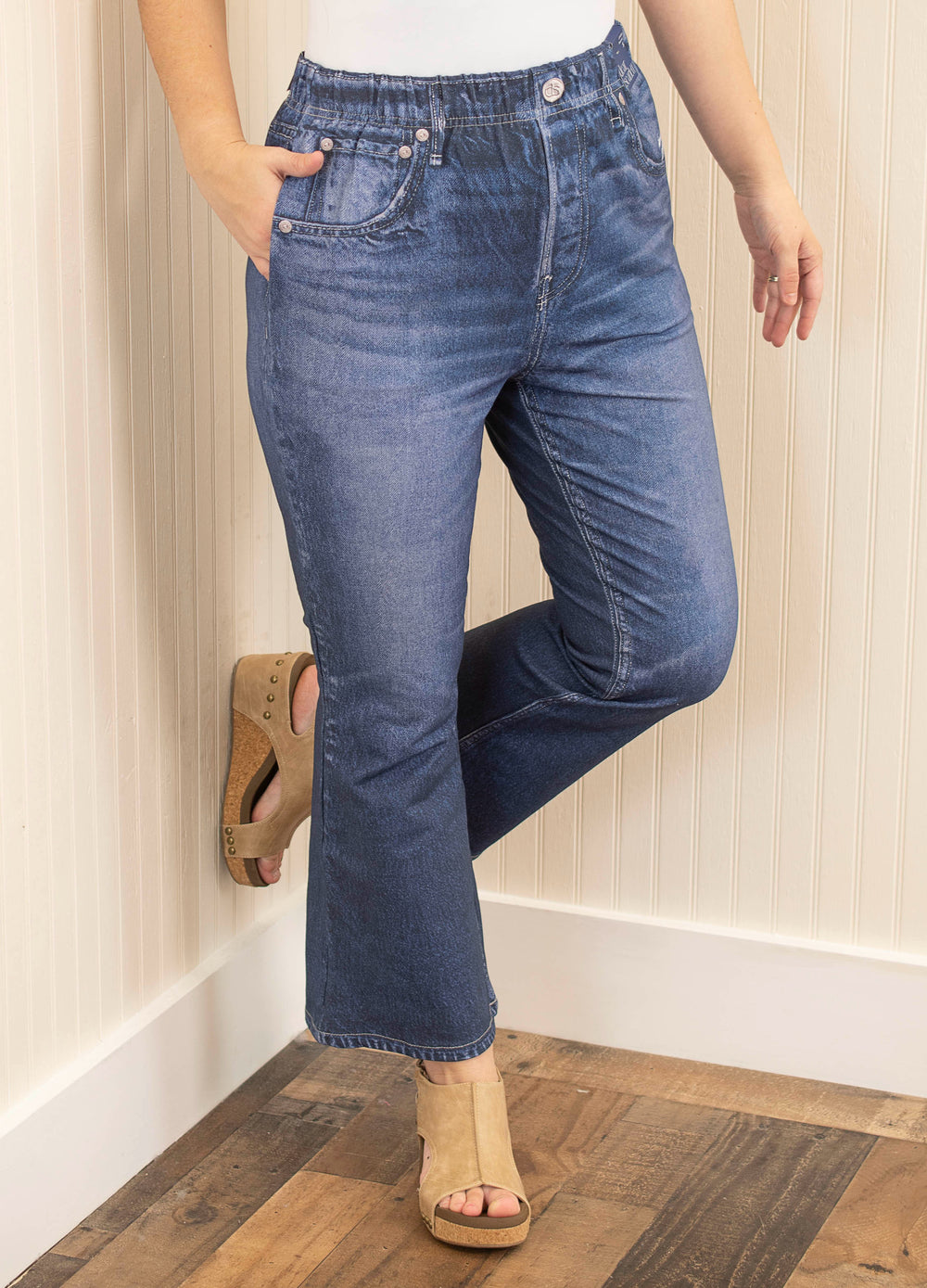Dear Scarlett Looking Back Zenim Bootcut Pants - Multiple Colors