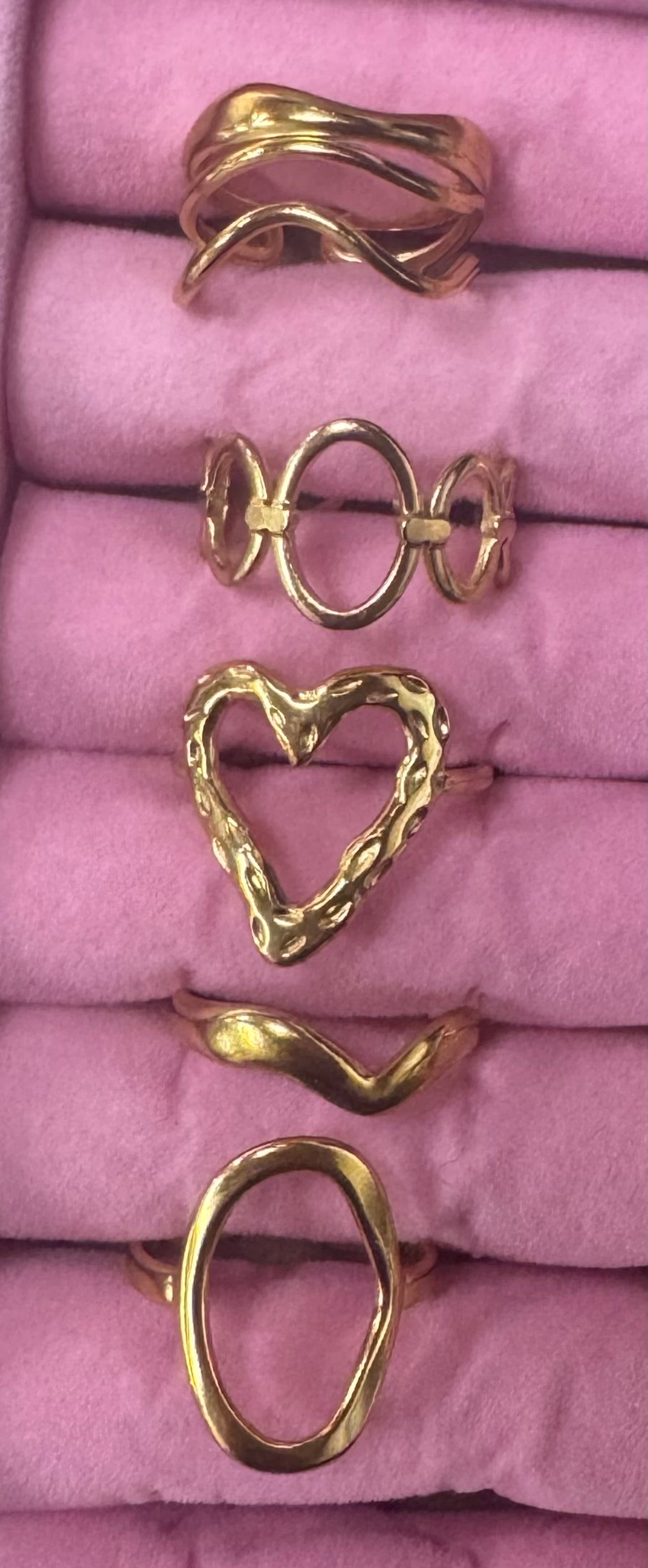 Dainty Adjustable Rings