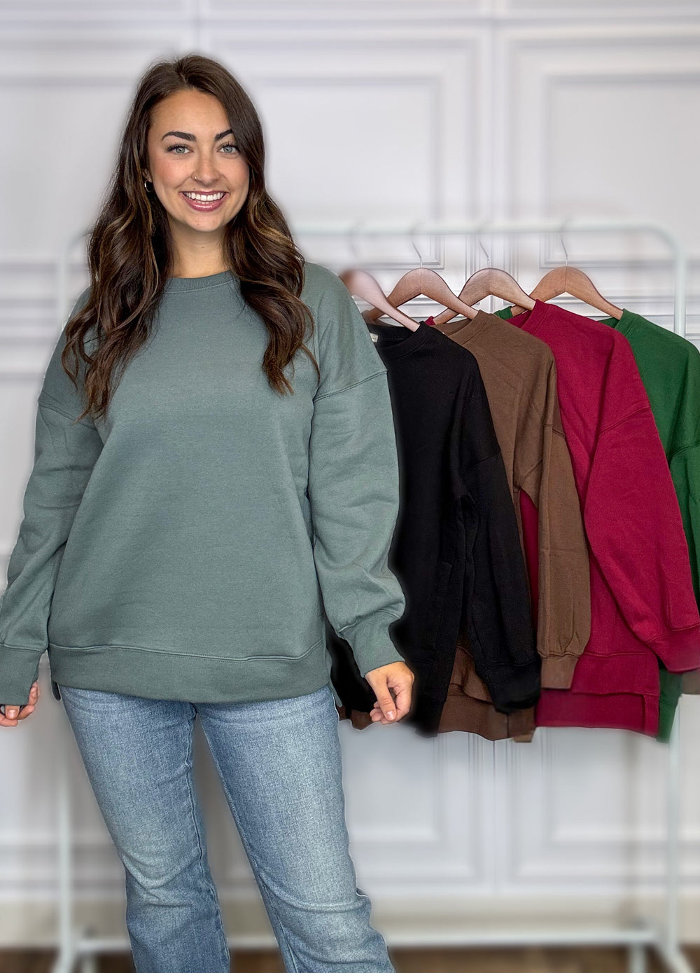 Easy Choice Sweatshirt- Multiple Colors
