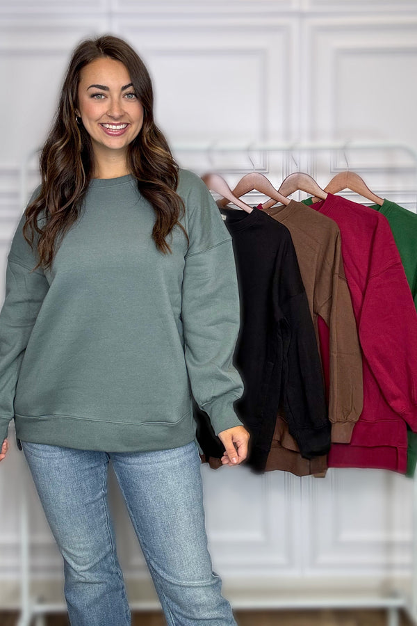 Easy Choice Sweatshirt- Multiple Colors
