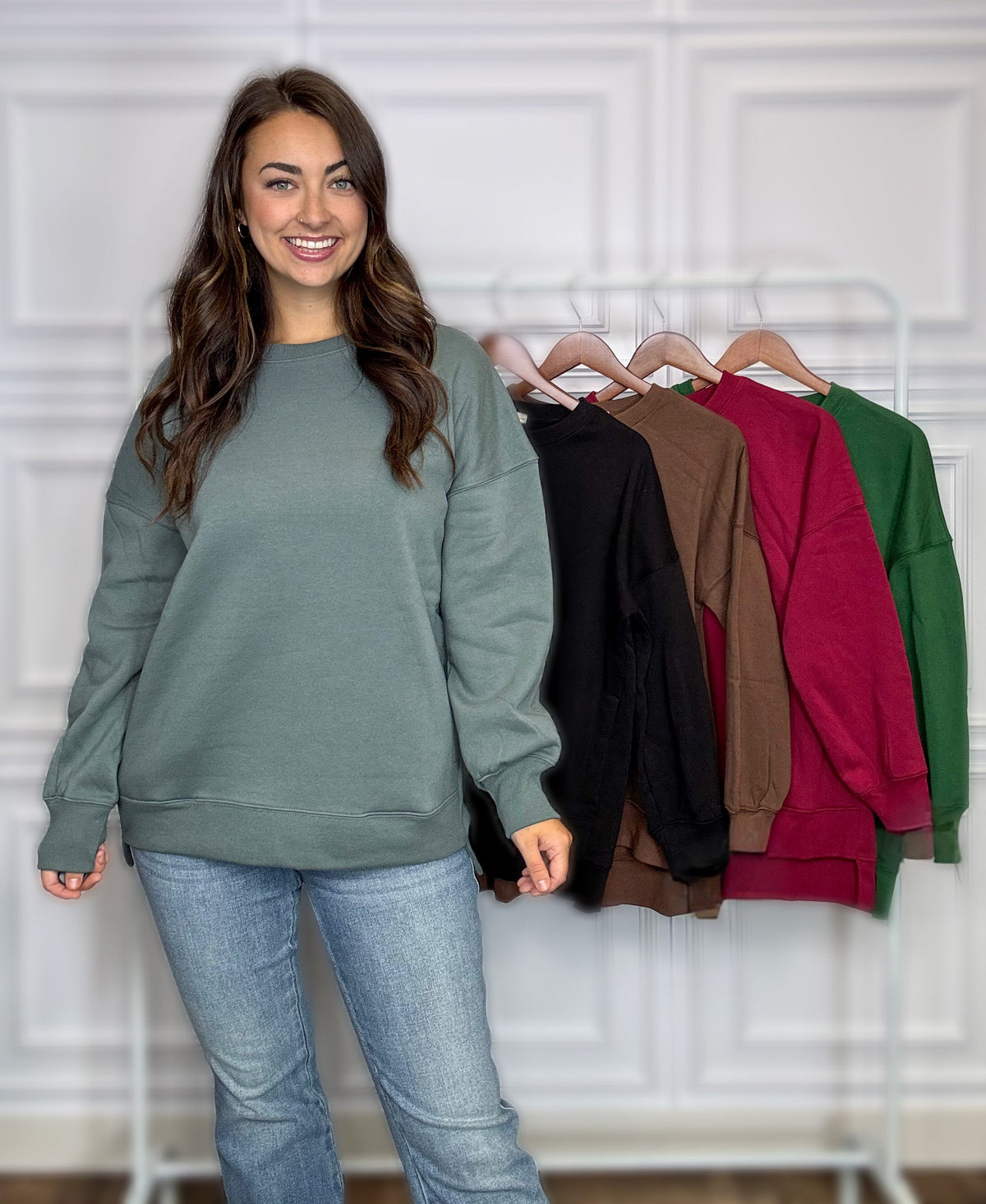 Easy Choice Sweatshirt- Multiple Colors