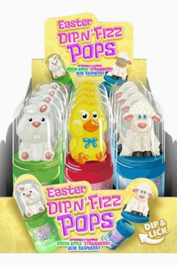 Easter Dip & Fizz Lollipop - 3 Colors *Final Sale*