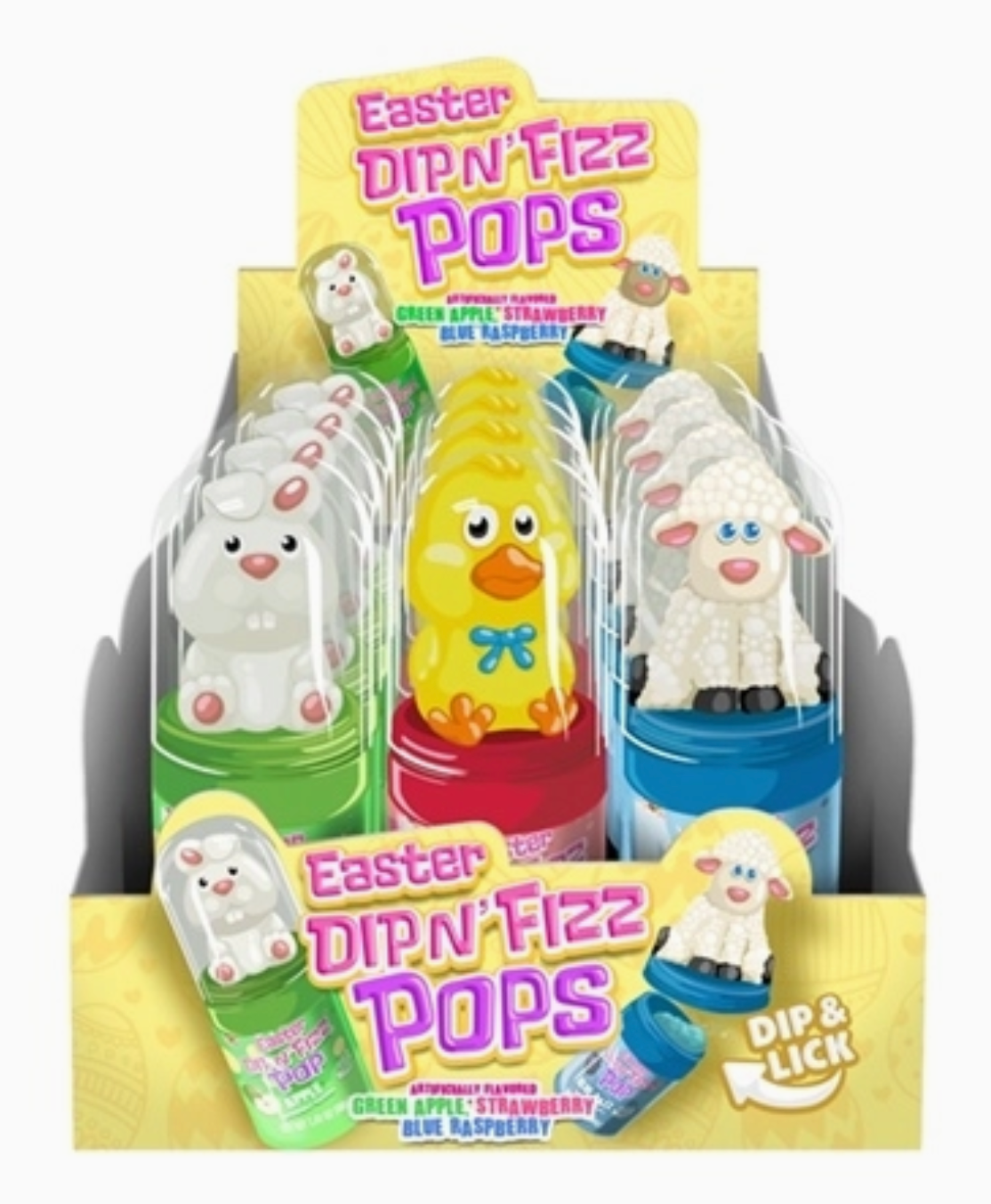 Easter Dip & Fizz Lollipop - 3 Colors *Final Sale*