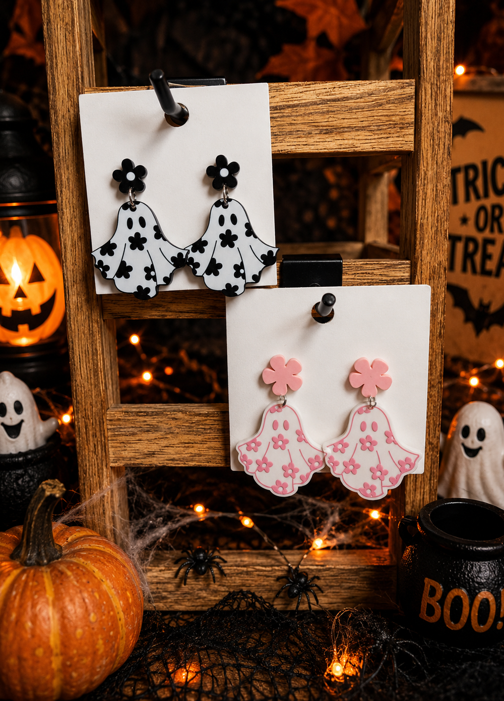 Little Spirit Ghost Earrings - Multiple Colors