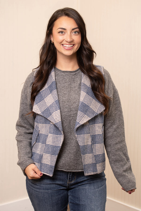 Say It's Not Crazy Sleeveless Jacket
