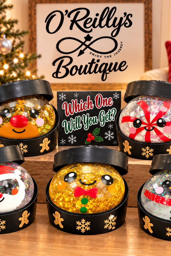 Mystery Holly Jolly Holiday Squishy