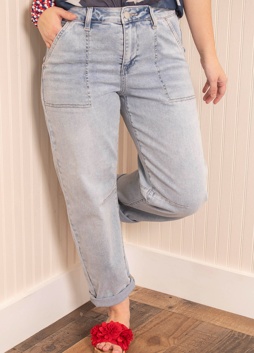 Easy Street Barrel Jeans - Light