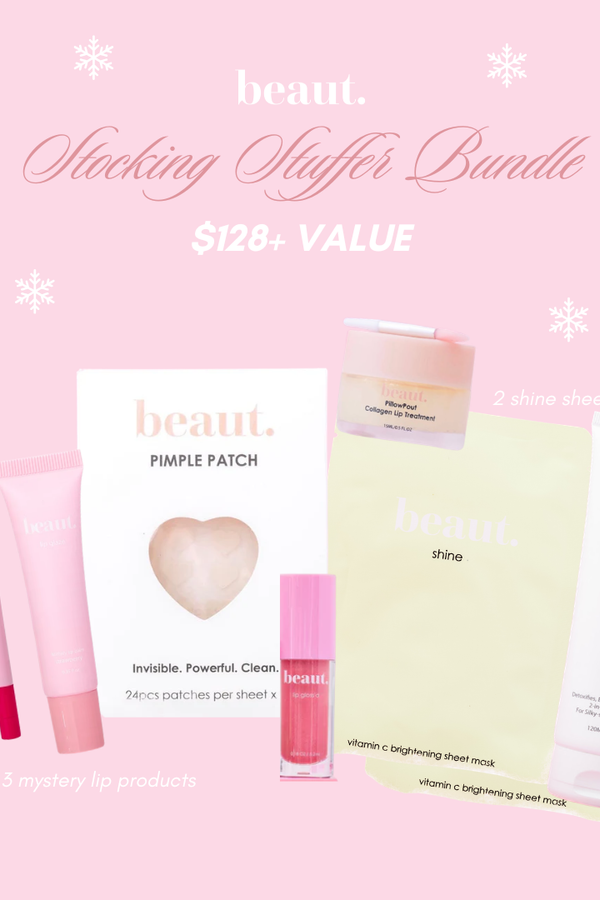 Stocking Stuffer Bundle + Free H20, Golden hour sheet mask AND an eye LUV Jar!