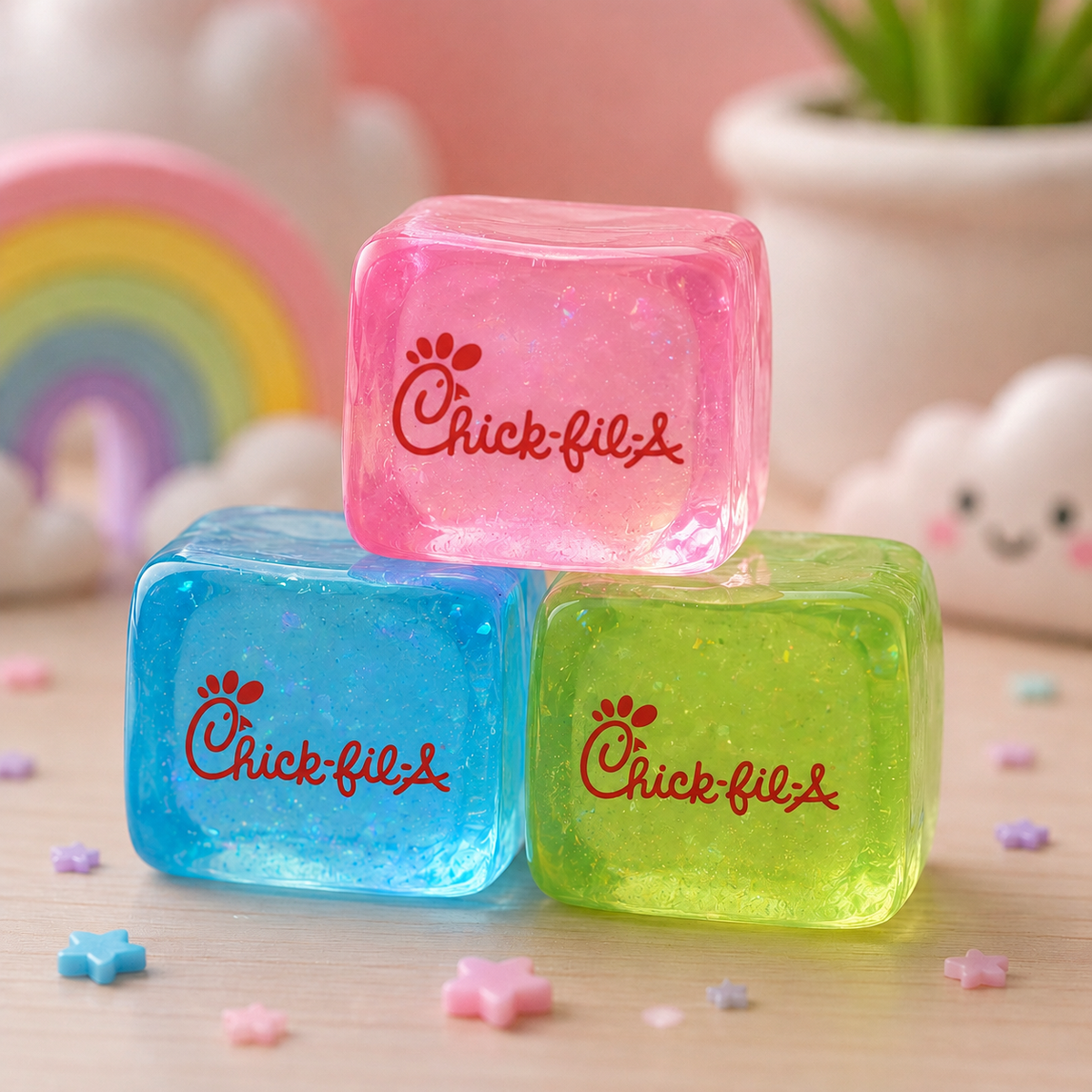 Viral Chik Fil A Squishy - Multiple Colors