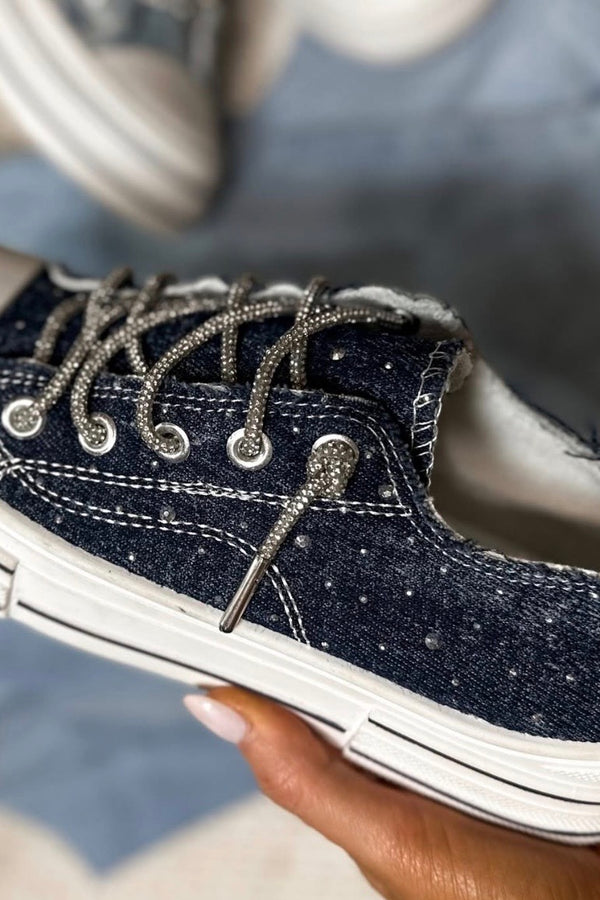 Denim Dazzle Sneakers