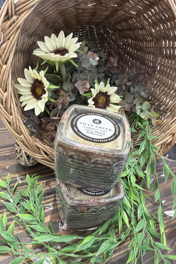 Vintage Square Pot