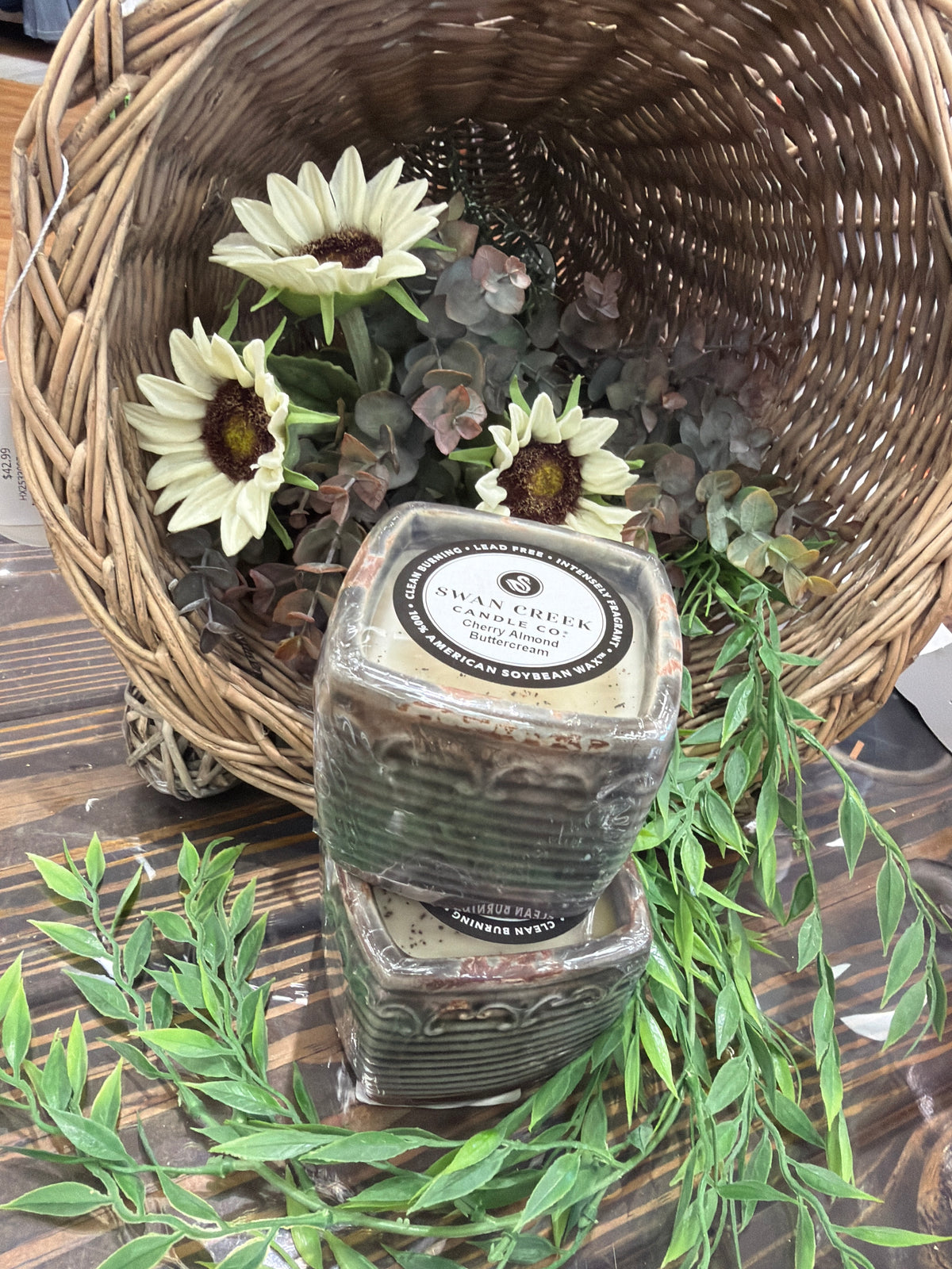 Vintage Square Pot