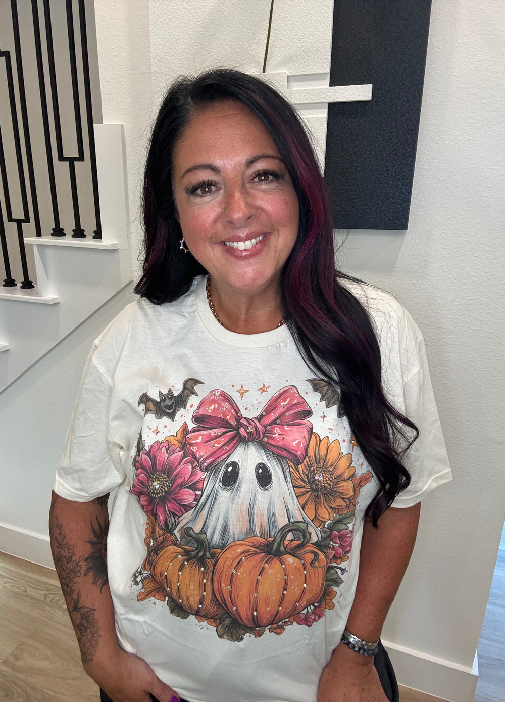 Boo Pumpkin Harvest Graphic Tee