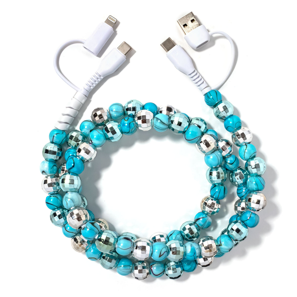 PREORDER- Beaded Phone Charger Kingman