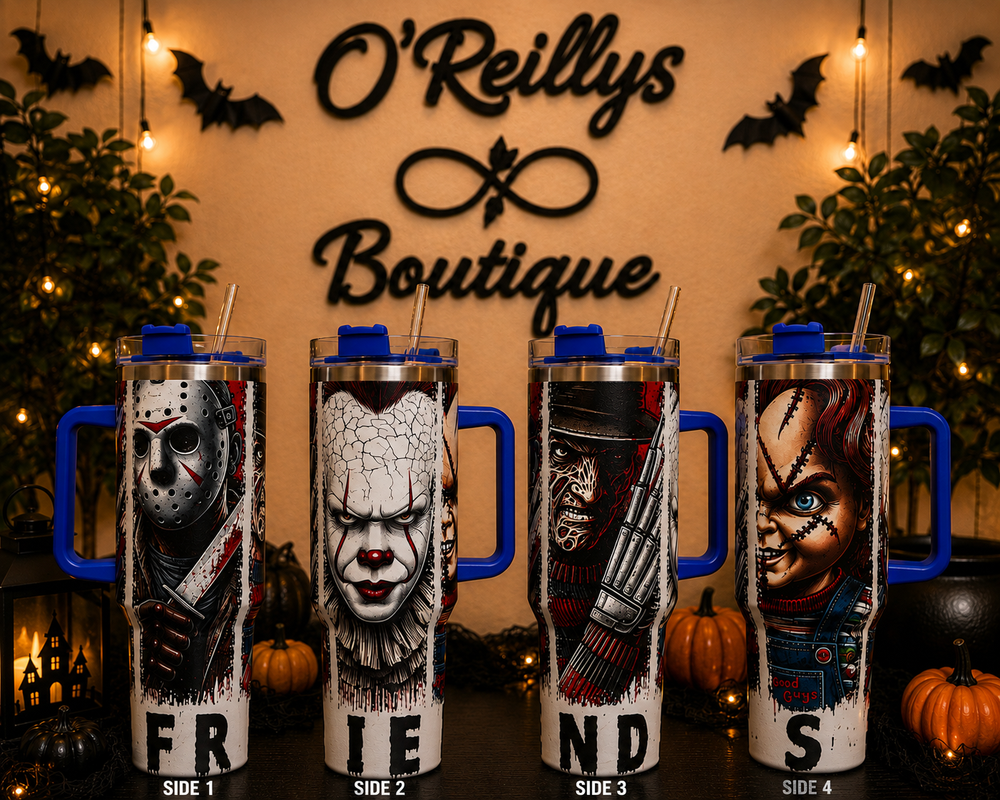 Spooky Sips Tumbler - Multiple Designs