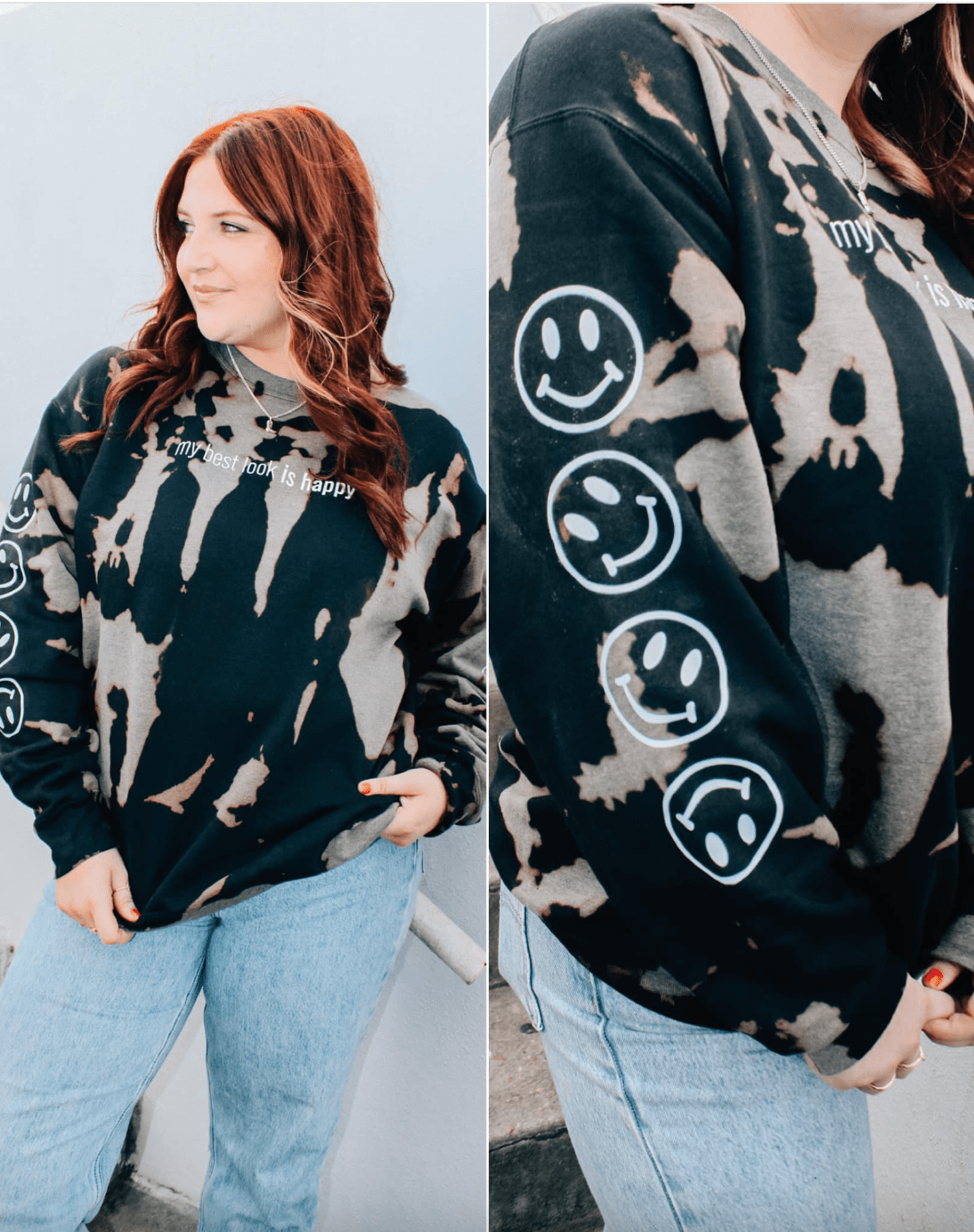 PREORDER Best Look Is Happy Bomba Sweatshirt