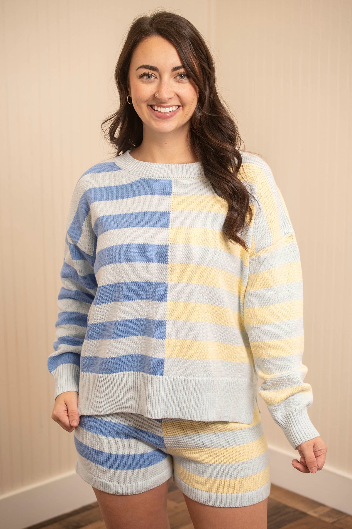 Look Me In The Eyes Sweater - Blue