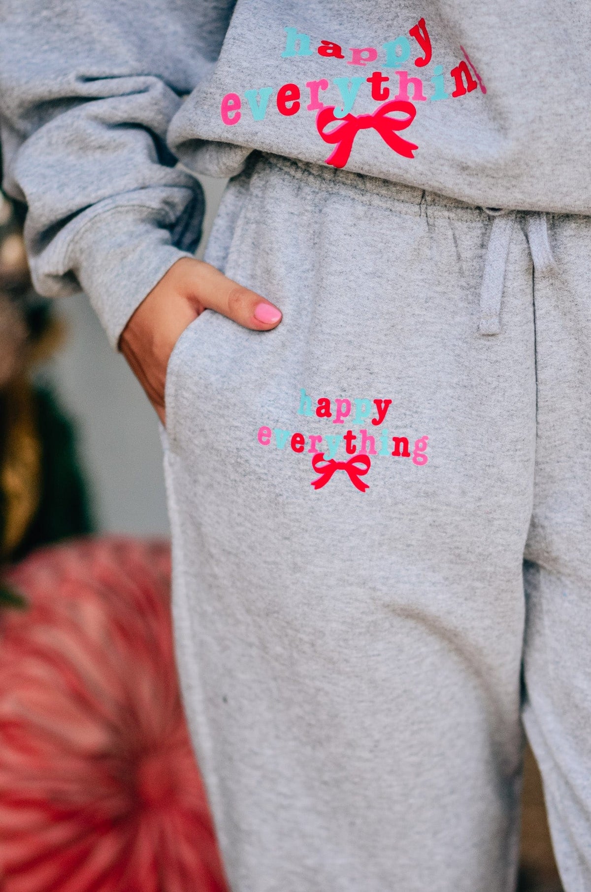 PREORDER- Holly Merry Everything Grey Joggers