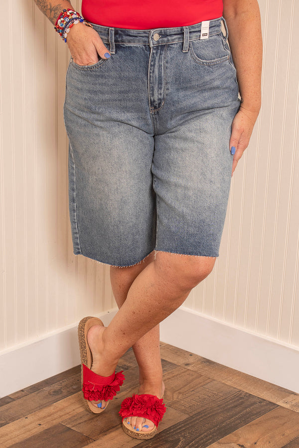 Judy Blue Before You Go High Waist Jorts