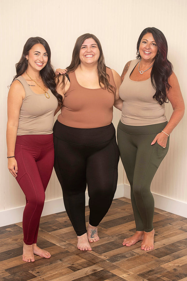 Walk My Way Leggings - Multiple Colors