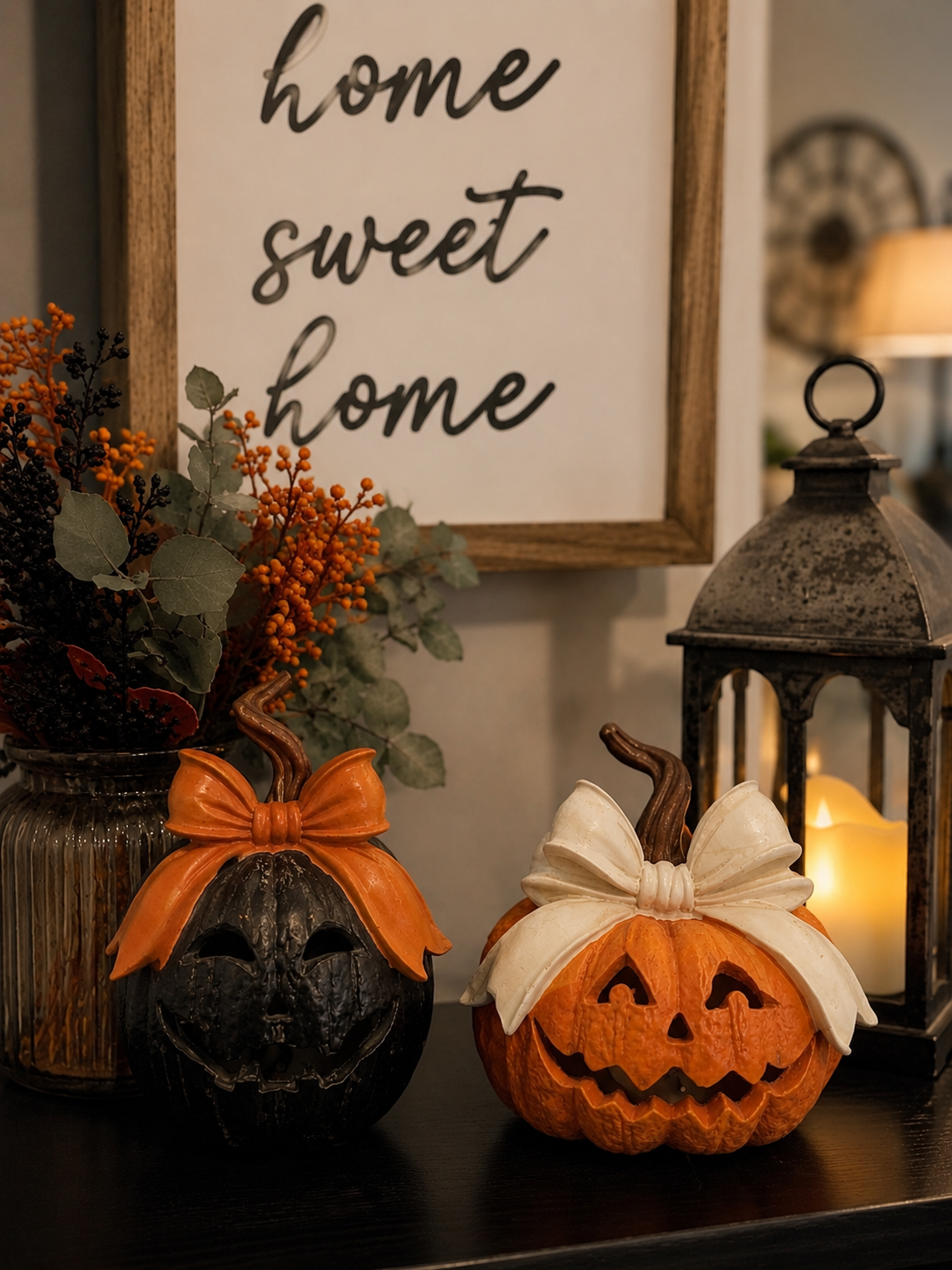 Happy Jack-O-Lantern with LED - Multiple Designs