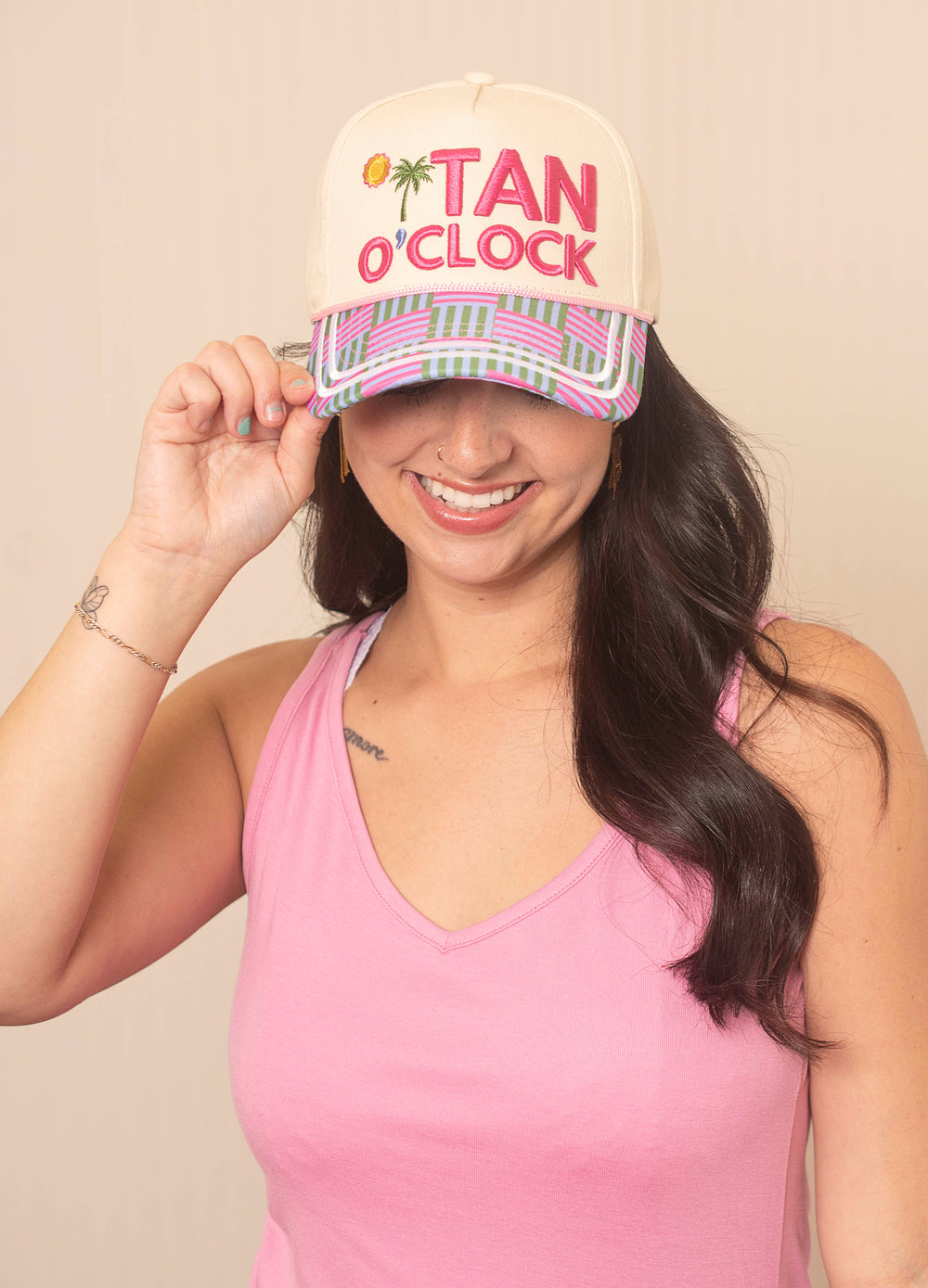 Tan O'Clock Hat - Tan
