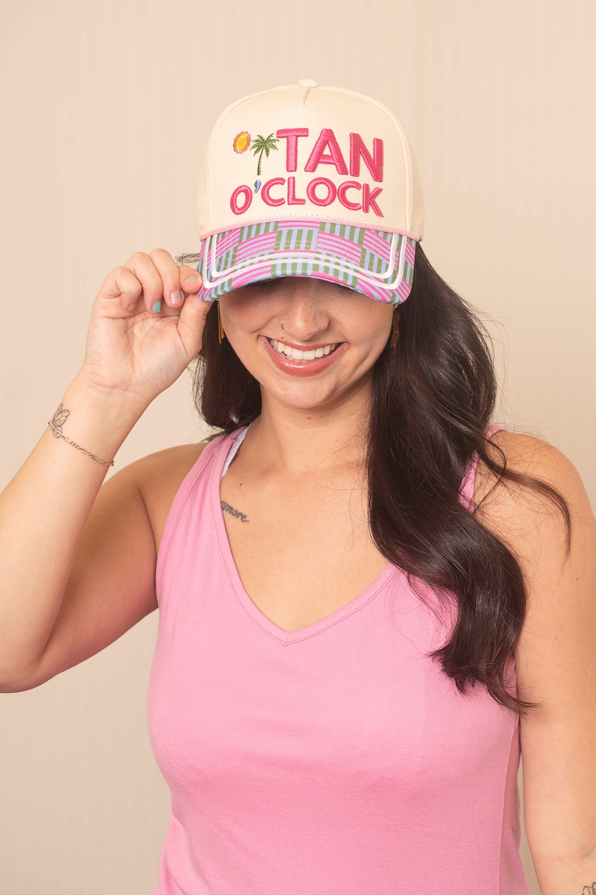 Tan O'Clock Hat - Tan