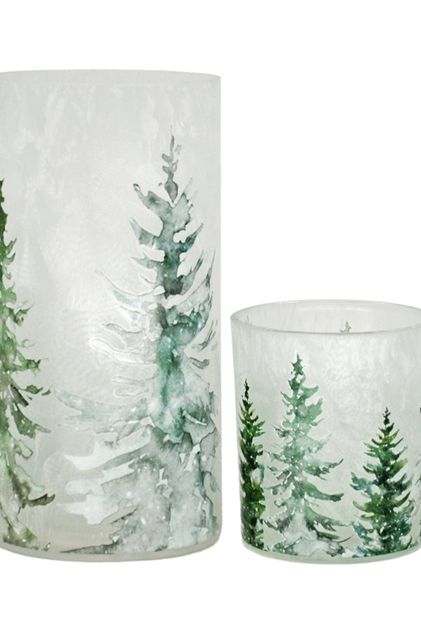 Woodland Pines Glass Jars - Multiple Sizes