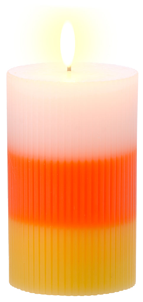 LED Candy Corn Candle