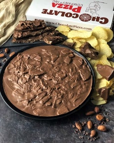 Chocolate Pizza  Chip Of The Ol Block Pizza 160z