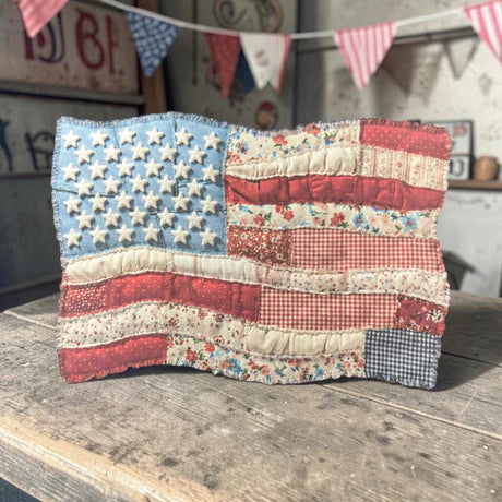 Patchwork Flag Freshie