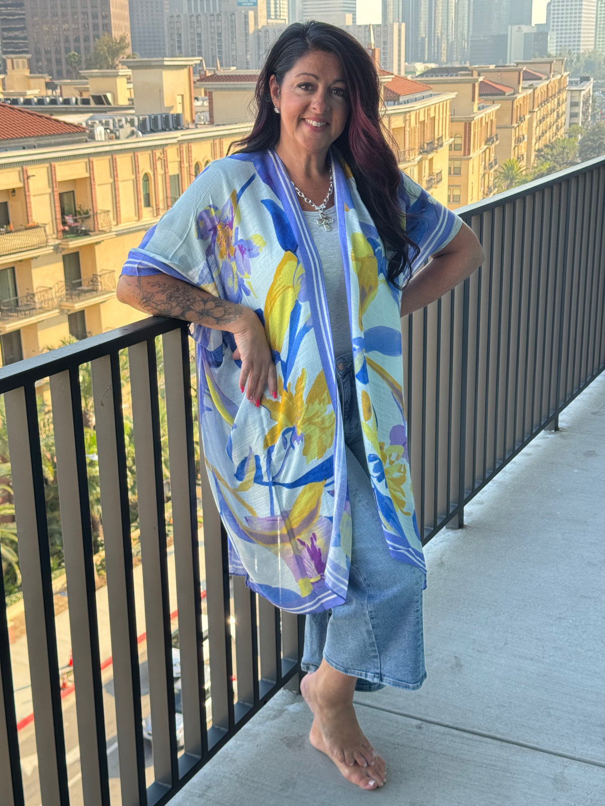 Mediterranean Seas Kimono