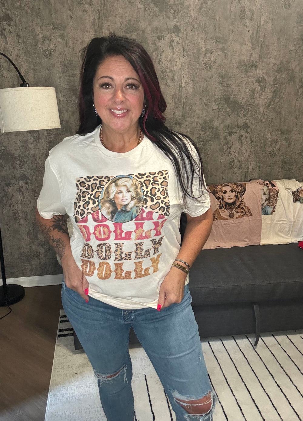 Dolly Pop Art Graphic Tee