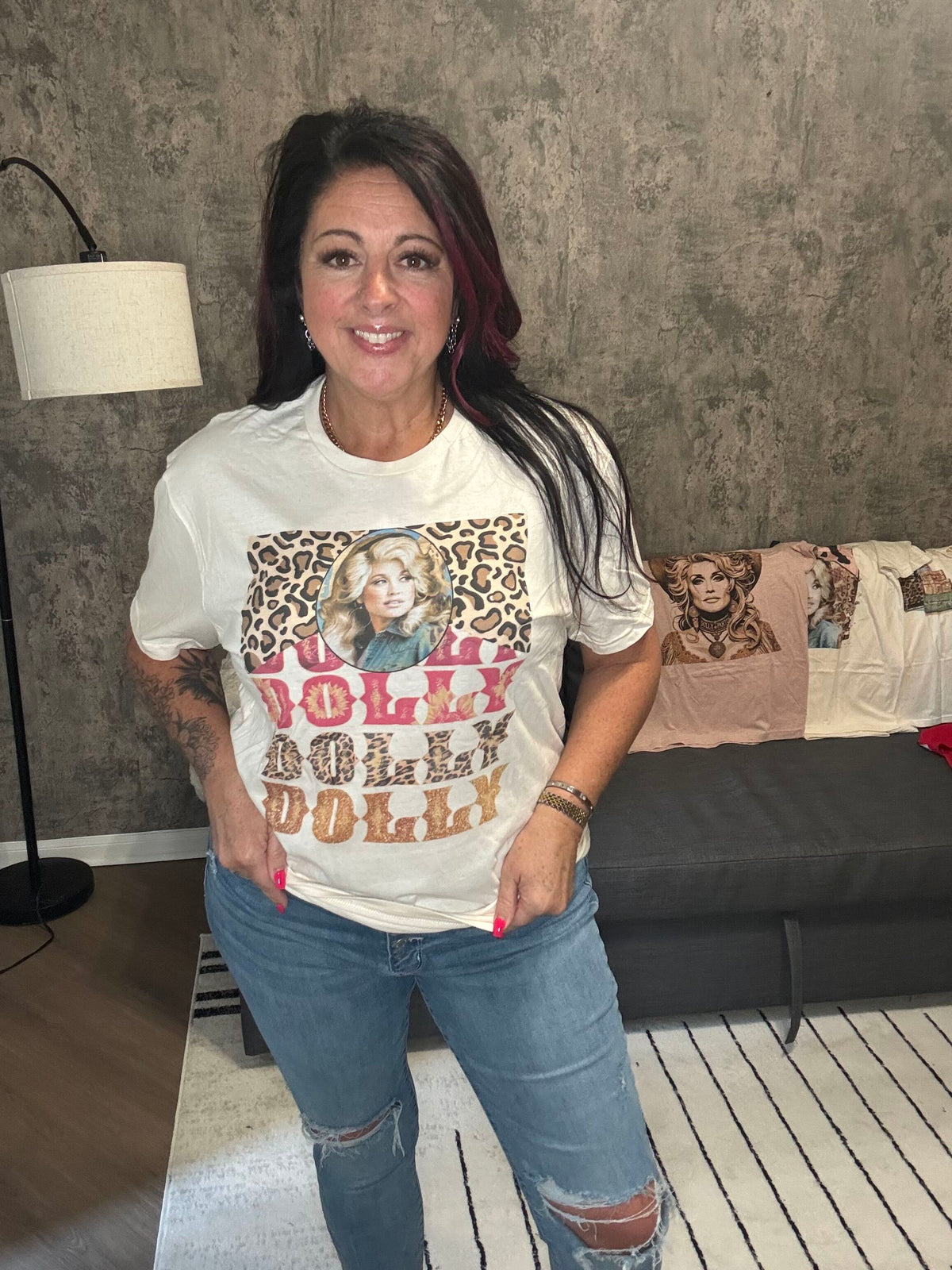 Dolly Pop Art Graphic Tee