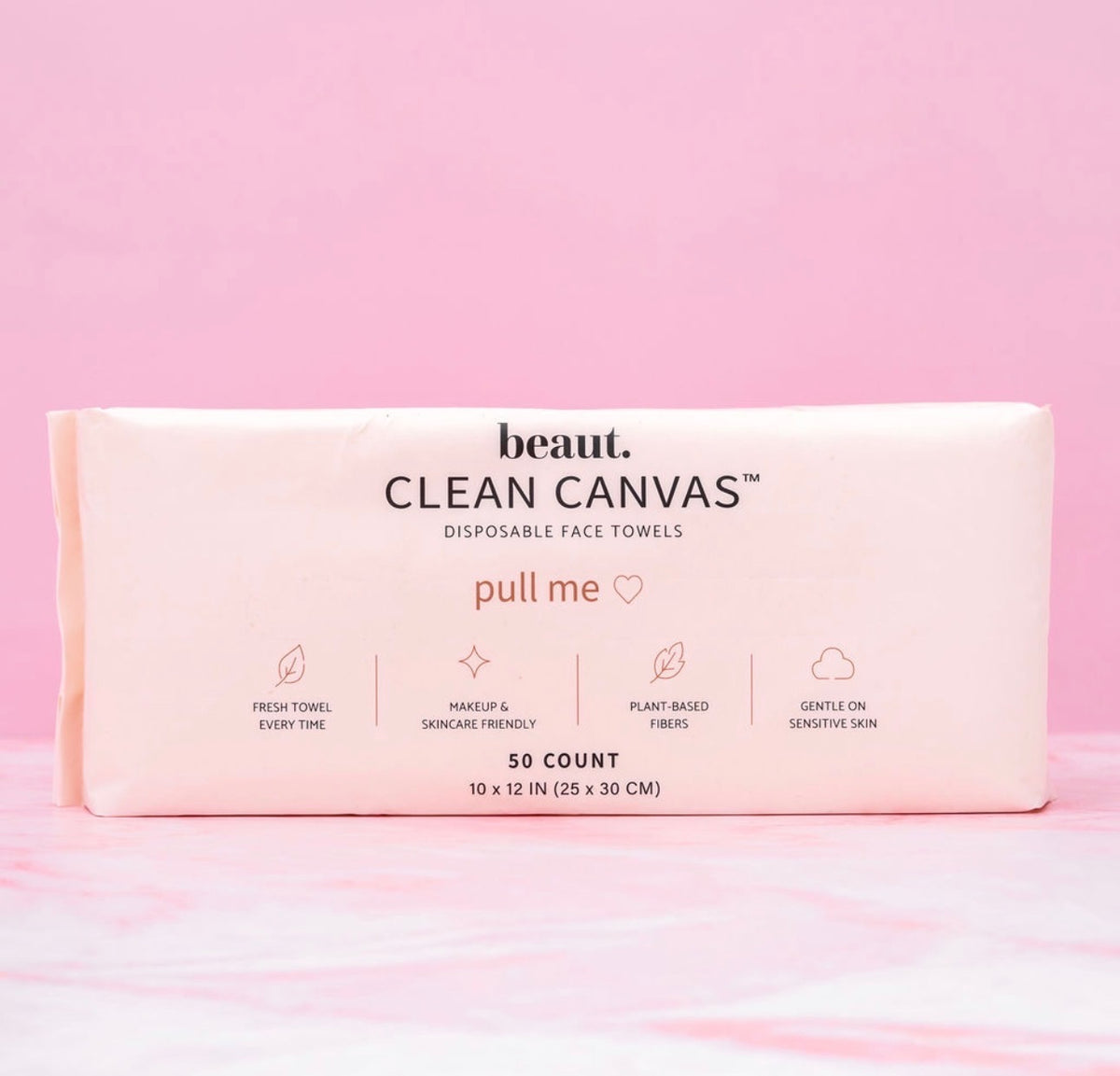 PREORDER Clean Canvas Face Towels- End Of Sept Delivery