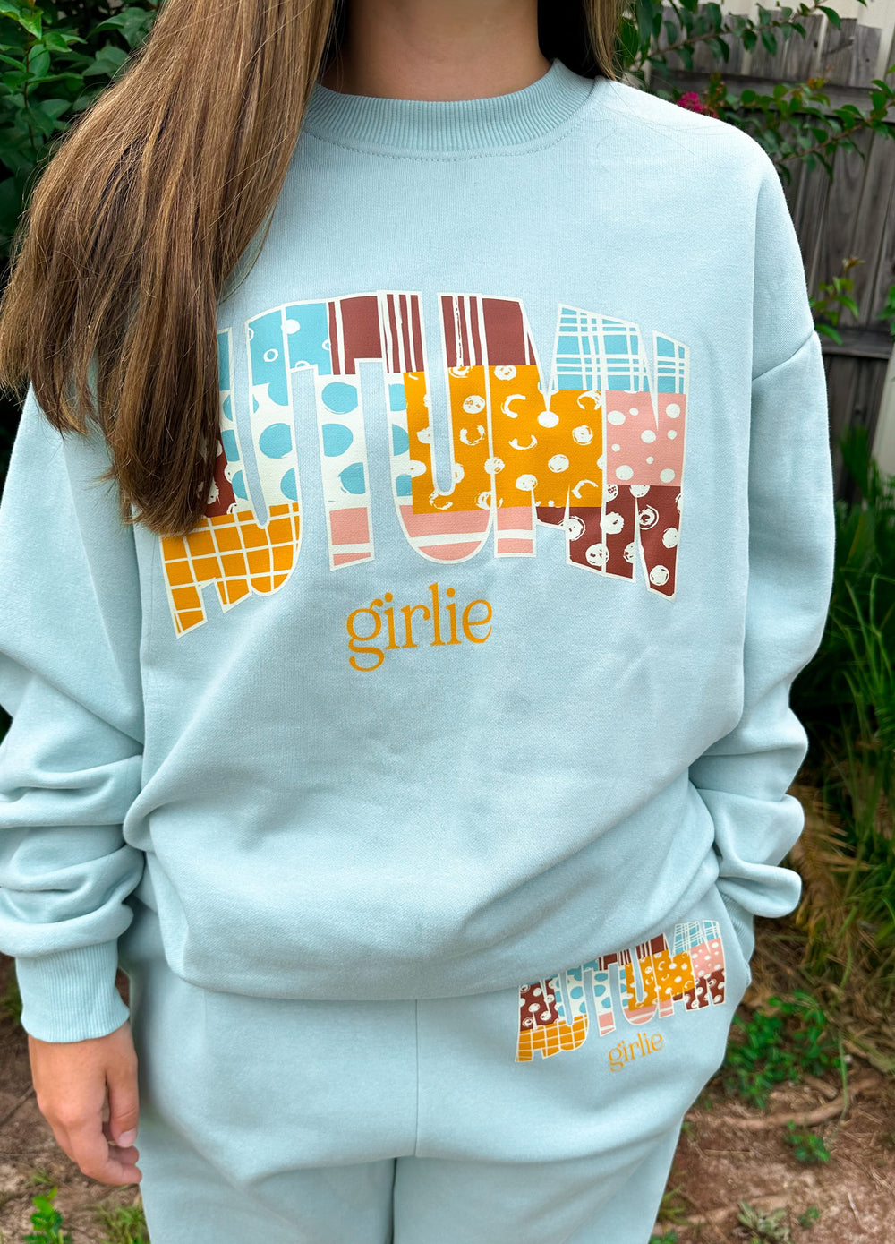 PREORDER- Autumn Girlie Sage Sweatshirt