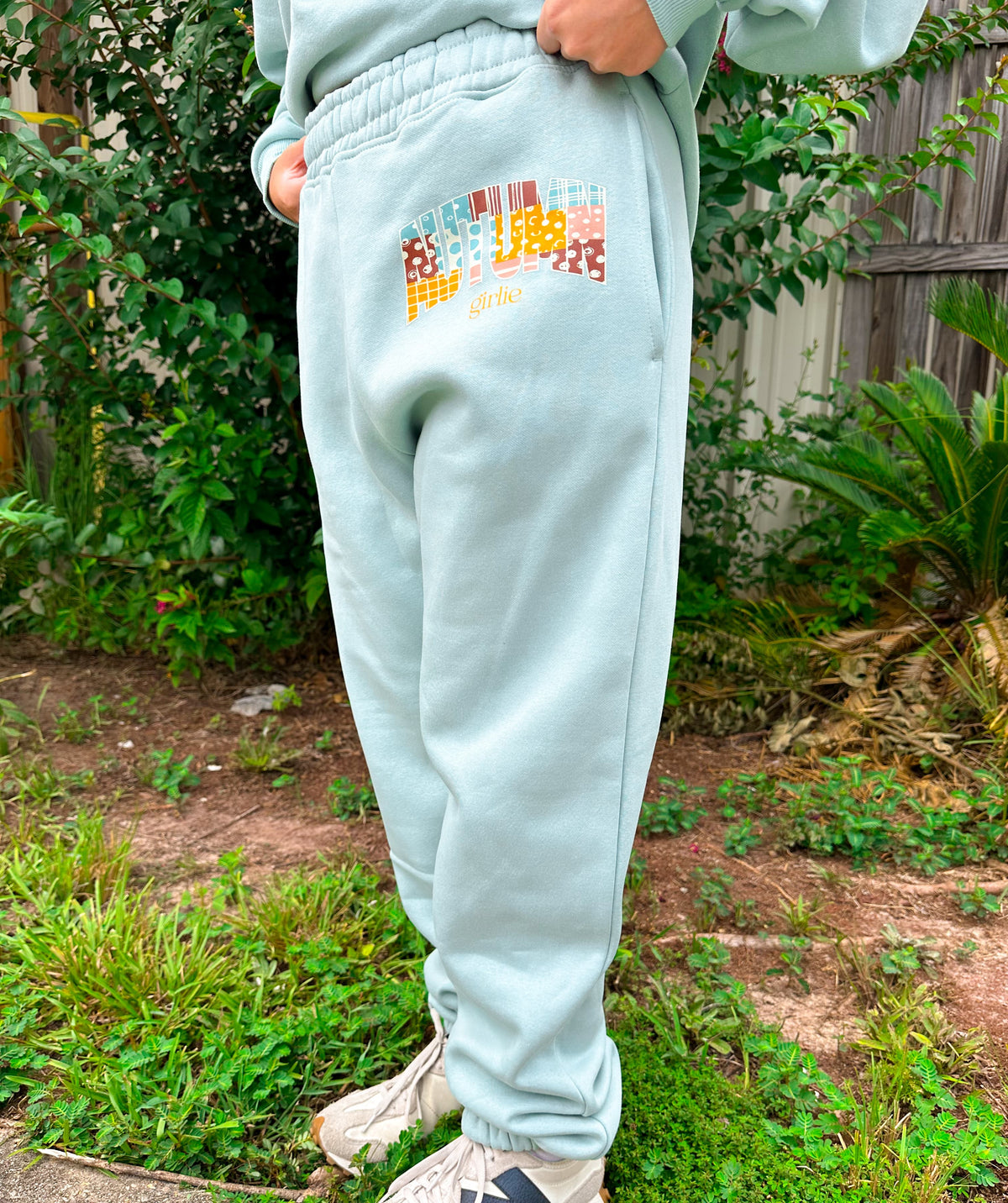PREORDER- Autumn Girlie Sage Joggers