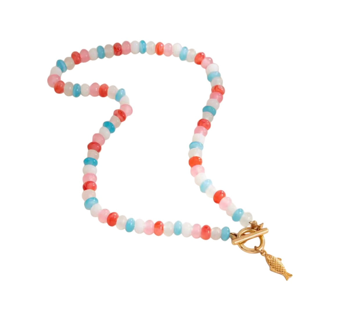 PREORDER- Ainsley Fish Beaded Necklace