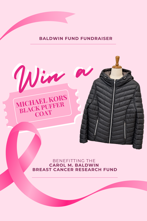 Baldwin Fund Raffle Ticket | Michael Kors Black Puffer Coat-Large