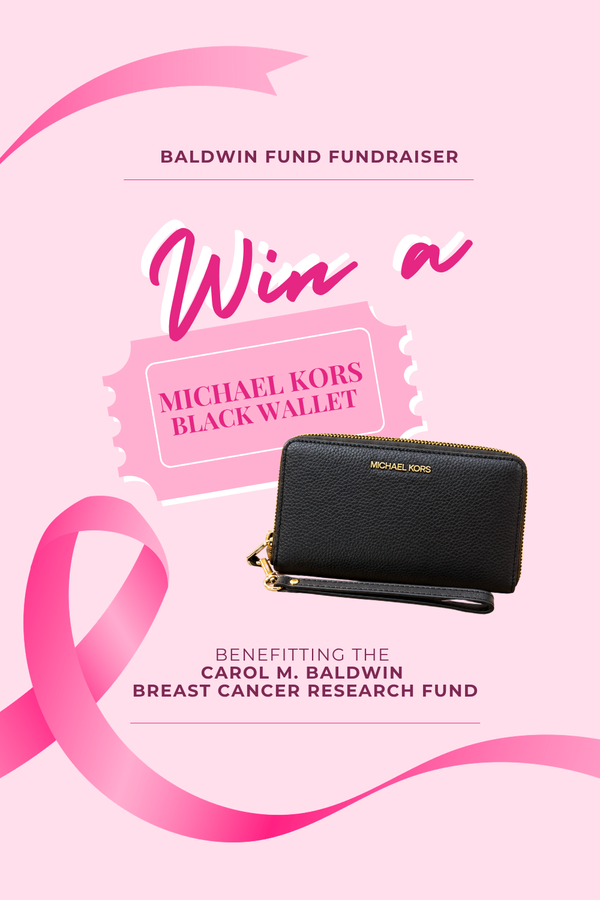 Baldwin Fund Raffle Ticket | Michael Kors Black Wallet
